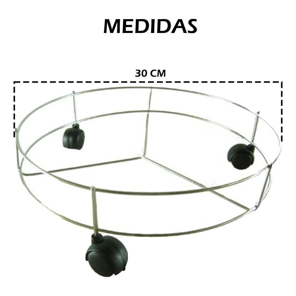 Suporte Botijão de Gás & Vaso Planta Reforçado