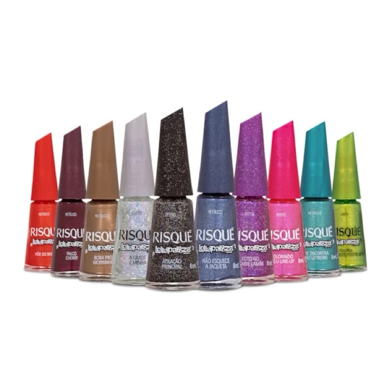 Esmalte Risqué Coleção Lollapalooza