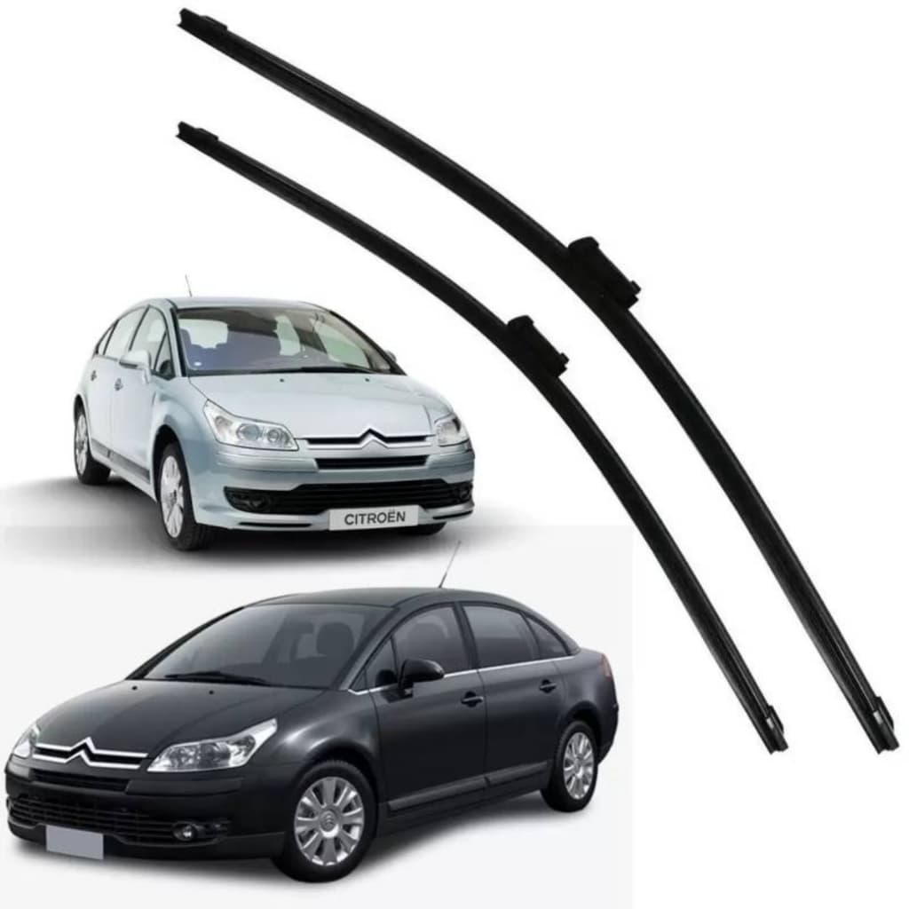 Par Palhetas Limpador Para-brisa Citroen C4 Pallas,hatch