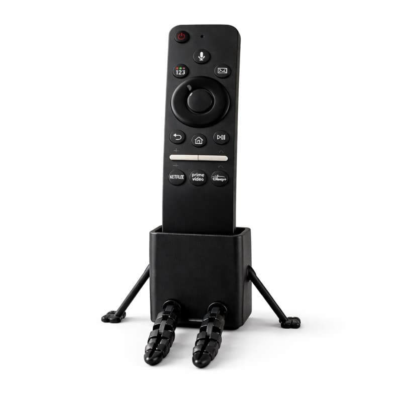 Suporte para Controle Remoto Criativo com Perninhas | Organizador Divertido e Funcional para Sala