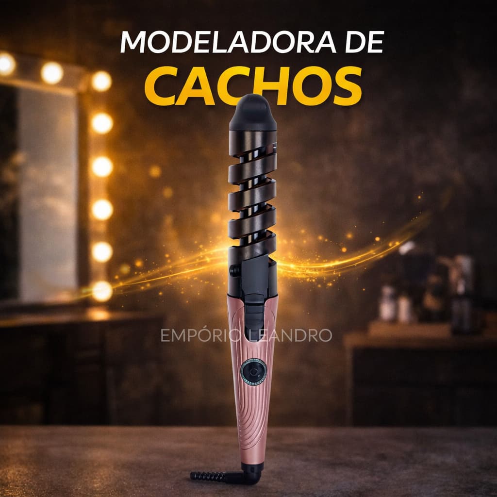 Modeladora de Cachos Profissional | Modelador de Cabelos Alta Potência