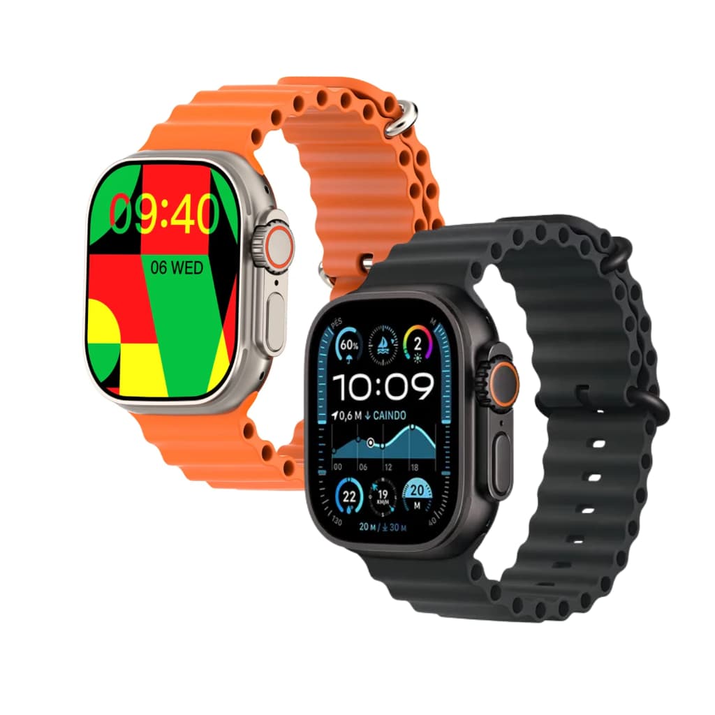 Smartwatch W68+ Ultra 49mm Chamadas Bluetooth Relógio Inteligente Série Ultra Masculino Feminino