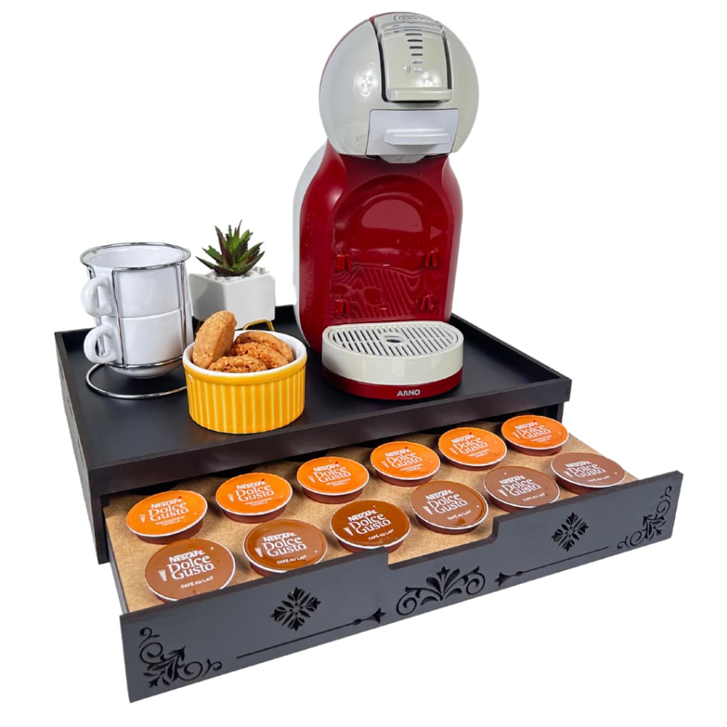Bandeja Porta Cápsulas Dolce Gusto Nespresso E 3 Corações Escolha seu modelo aqui