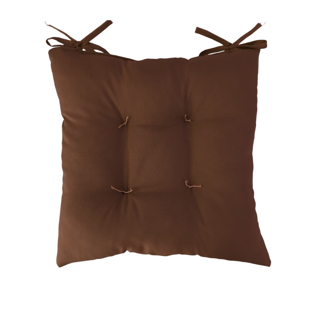Almofada Futon Assento 40x40cm Cadeira Cozinha Oxford Decorativo Banco Poltrona Pallet Fixação Macio