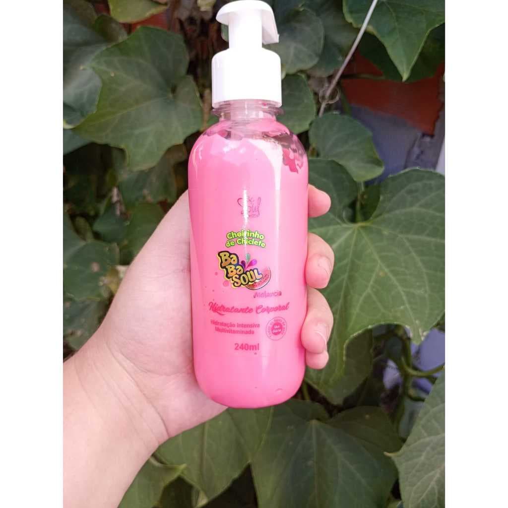 Hidratante Corporal 240ml – Cheirinho de Chiclete Doce e Refrescante