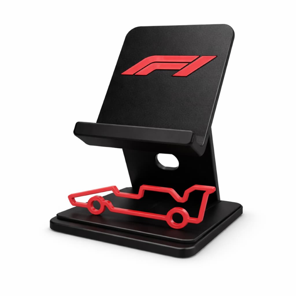 Suporte De Celular Mesa Design F1 Premium Base Estável Ideal Escritório Setup Gamer Universal