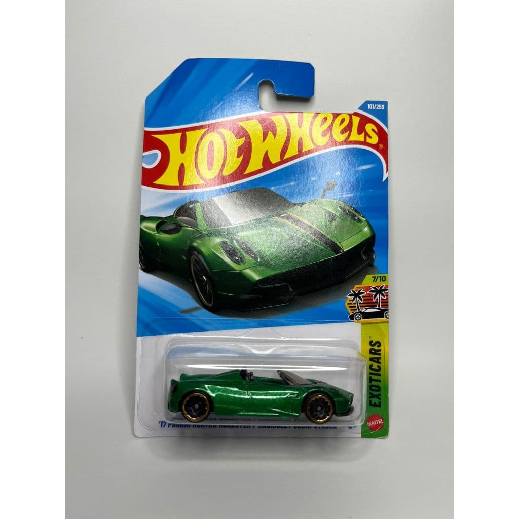 Carrinho Hot Wheels Original – '17 PAGANI HUAYRA ROADSTER - Colecionável