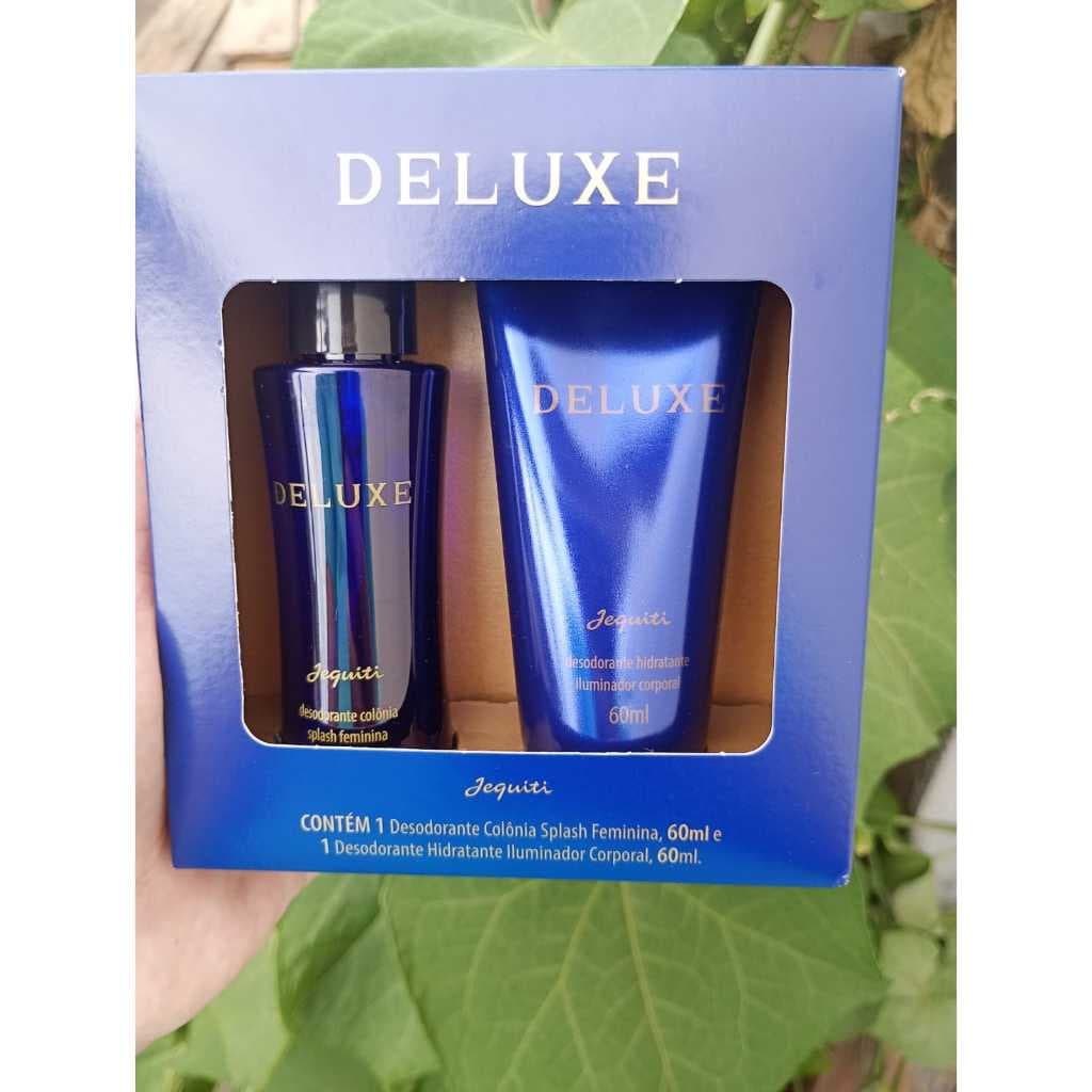 Kit Deluxe Jequiti Hidratante + Colônia – Perfume e Cuidado Completo