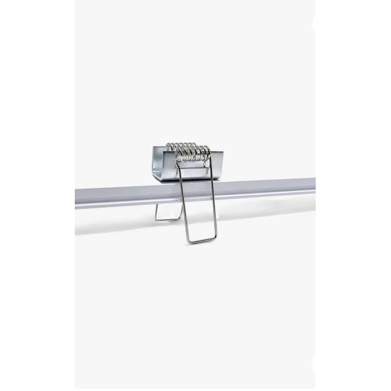 Kit 10 presilhas borboletas para fixar perfil de Led 40mm