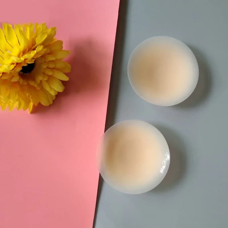 Tape Mamilo invisível Autocolantes Protetor de Seio Nipple Pad Adesivo Reutilizável