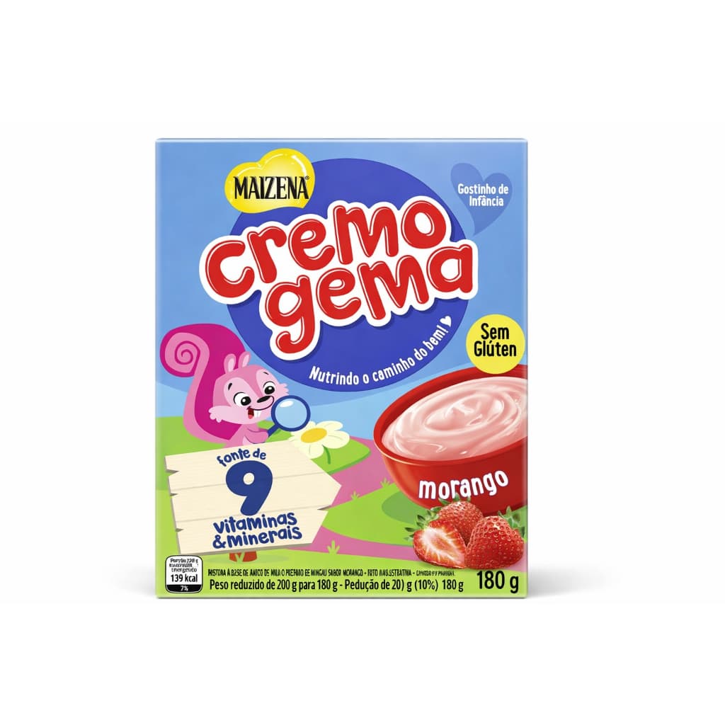 Cremogema Morango 180g Promoção