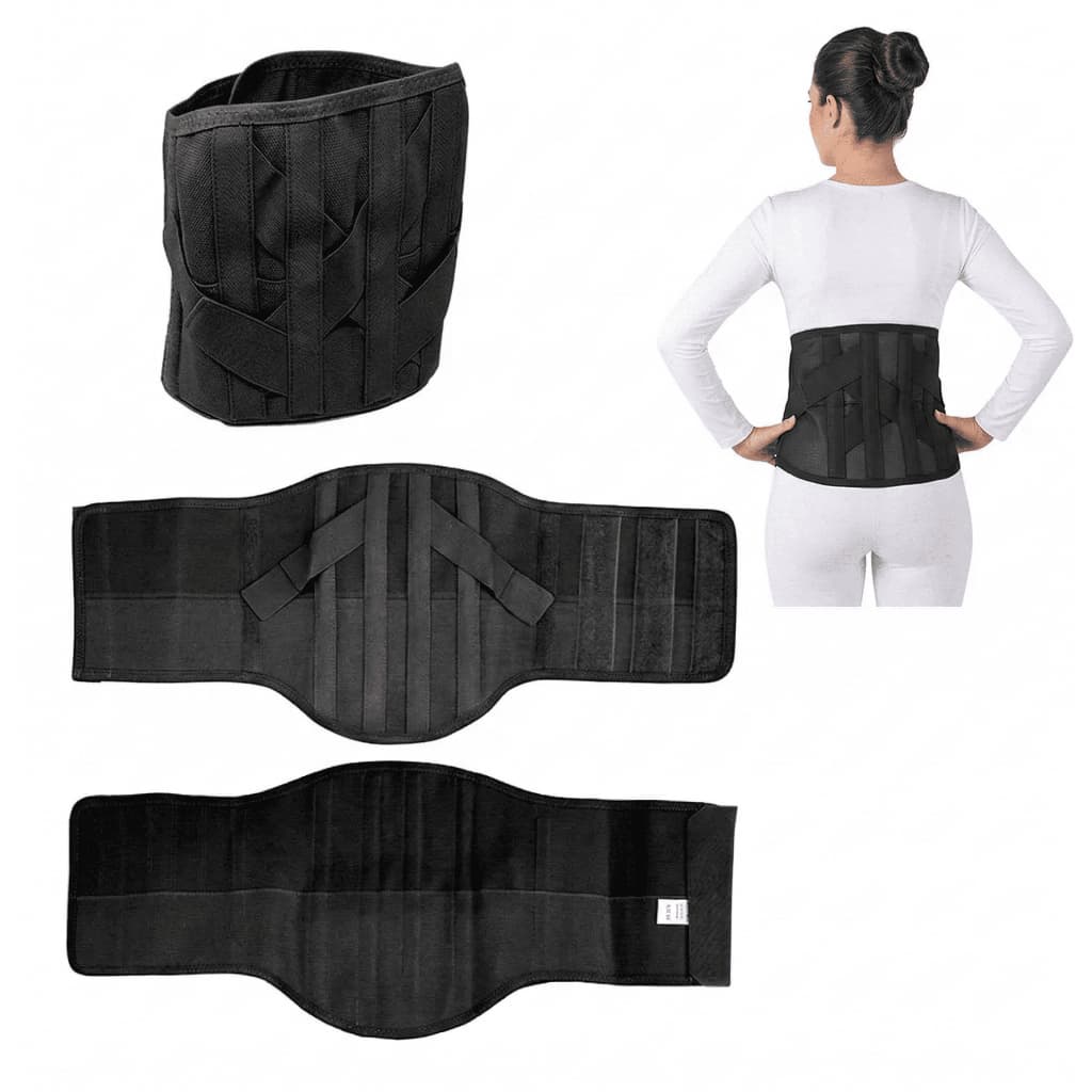 Colete Putti Ortopédico Baixo Coluna Premium Take Care Preto Anvisa