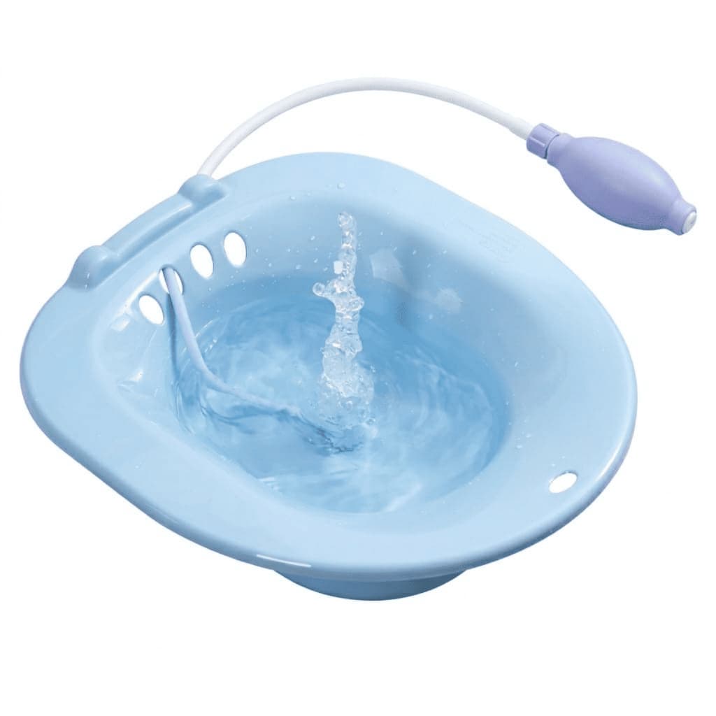 Bacia para banho de assento Sanitário ducha higiênica banheiro Chuca Higiene Íntima Mulheres Idosos Pós-Parto