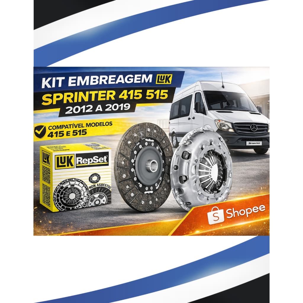Kit Embreagem Sprinter 415 515 Cdi 12/19 Zf 65450 Schaeffler