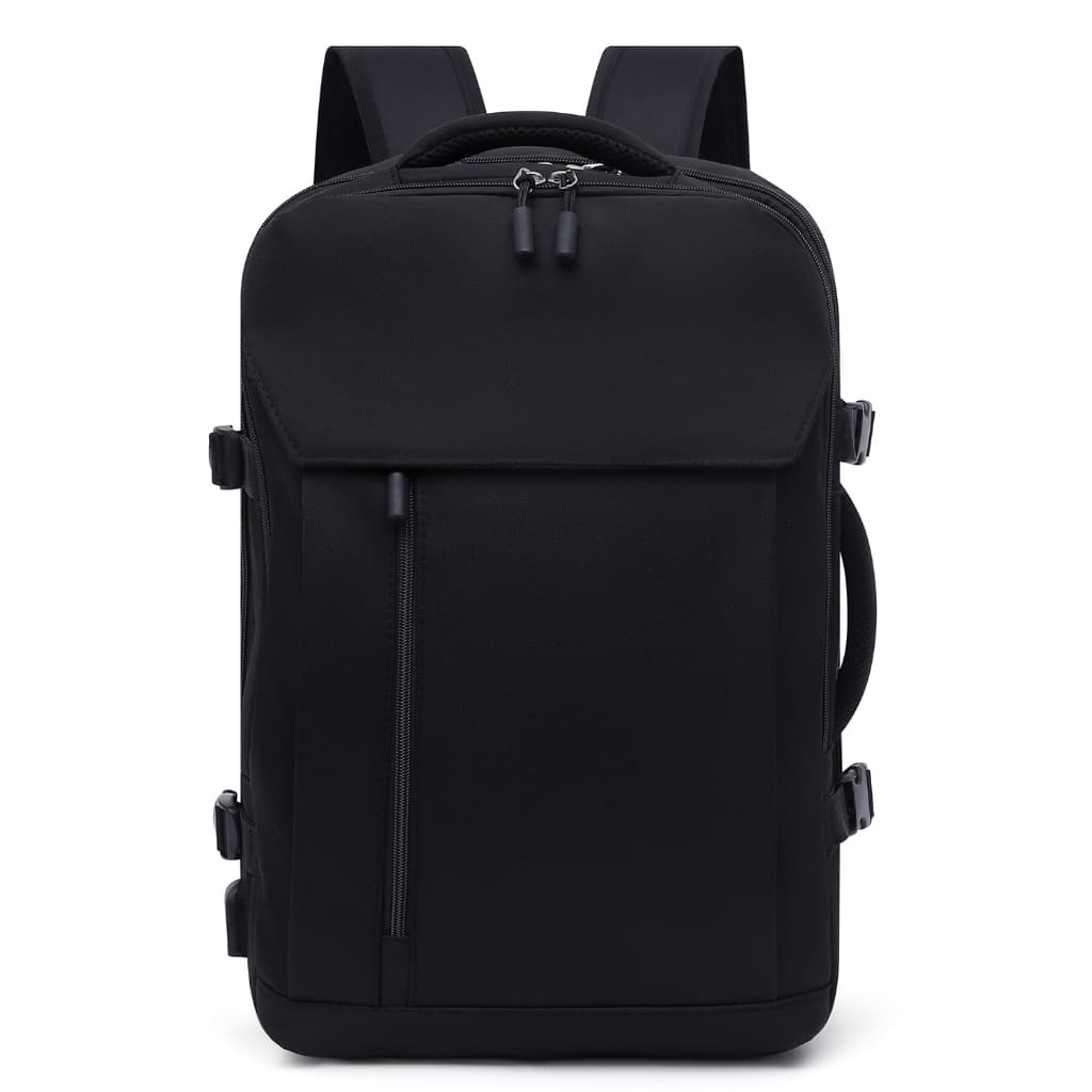 Mochila Impermeável Retrátil Viagem Notebook Expansível Grande Bagagem de Mão