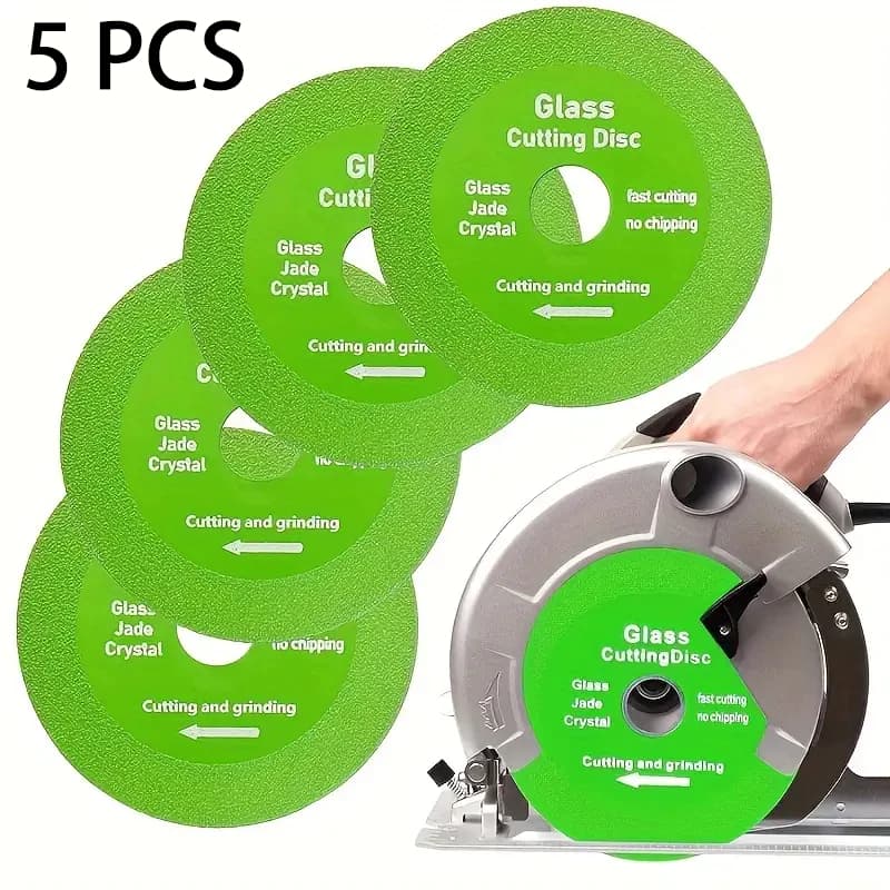 1-5 PCS Discos Diamantado Para Corte De Vidro Porcelanato Piso e Cerâmica 100mm X 20mm