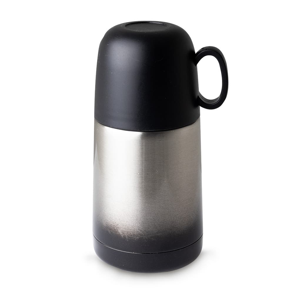 Garrafa Térmica 230ml Inox com Tampa Copo Degradê Compacta Antivazamento Quente e Frio Portátil