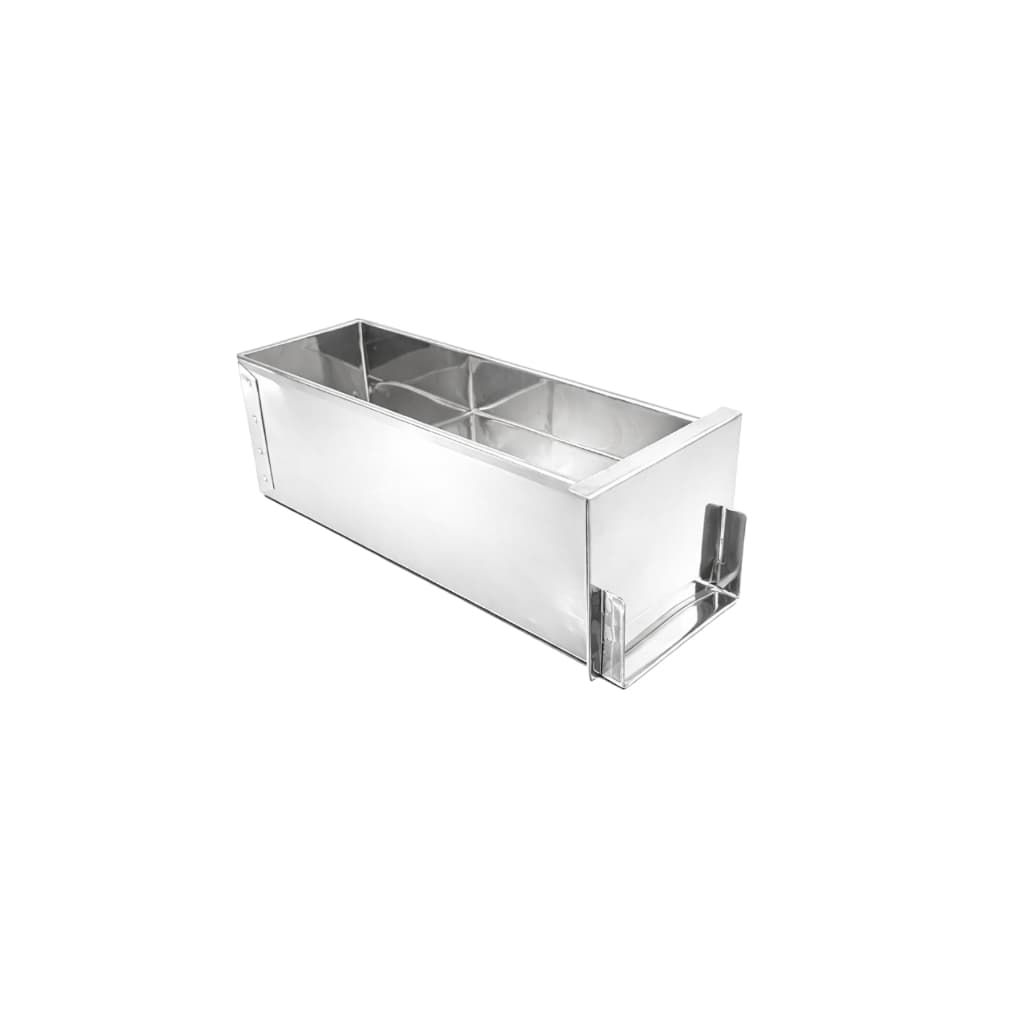 Forma Slice Cake 30x10x10 Com Lateral Removível Em Inox.