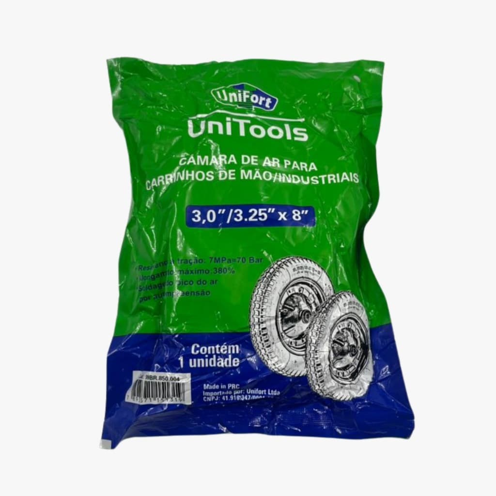 Câmara de Pneu 3.25x8 Alta Vedação Resistência