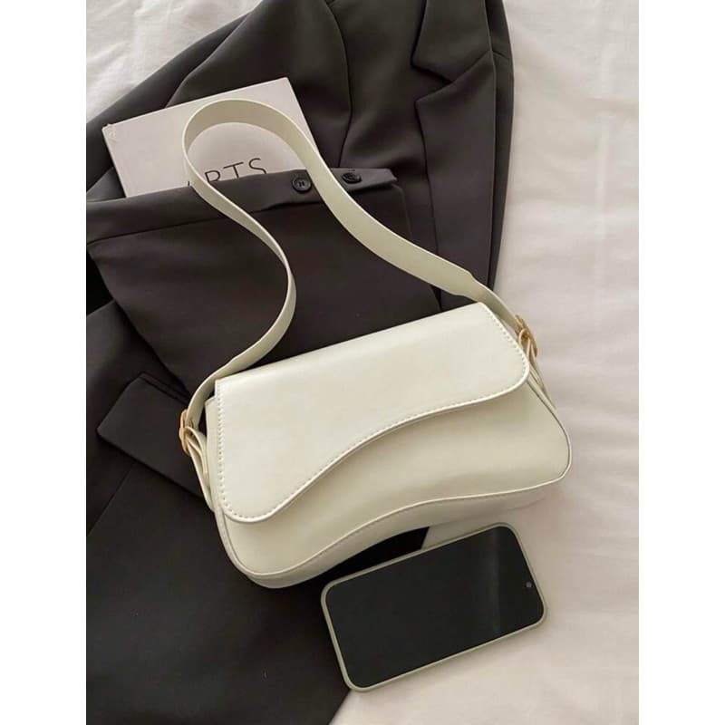 BOLSA FEMININA TAMPA ONDULADA BLOGUEIRA LANÇAMENTO