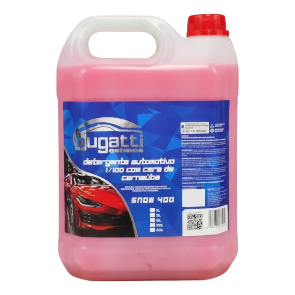 Shampoo Automotivo Com Cera Alta Performance Diluicao 1/100