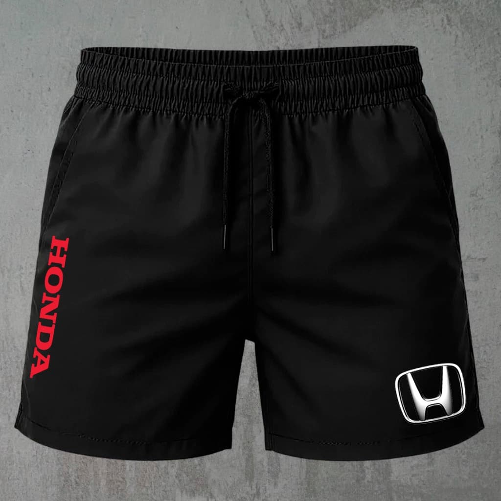 Short Bermuda Tactel Mauricinho Praia Estilo Premium Esportivo Bermuda Masculina Honda Logo