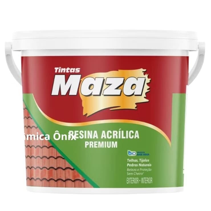 Resina Acrílica Base Água 3,6 Litros Maza - Cores
