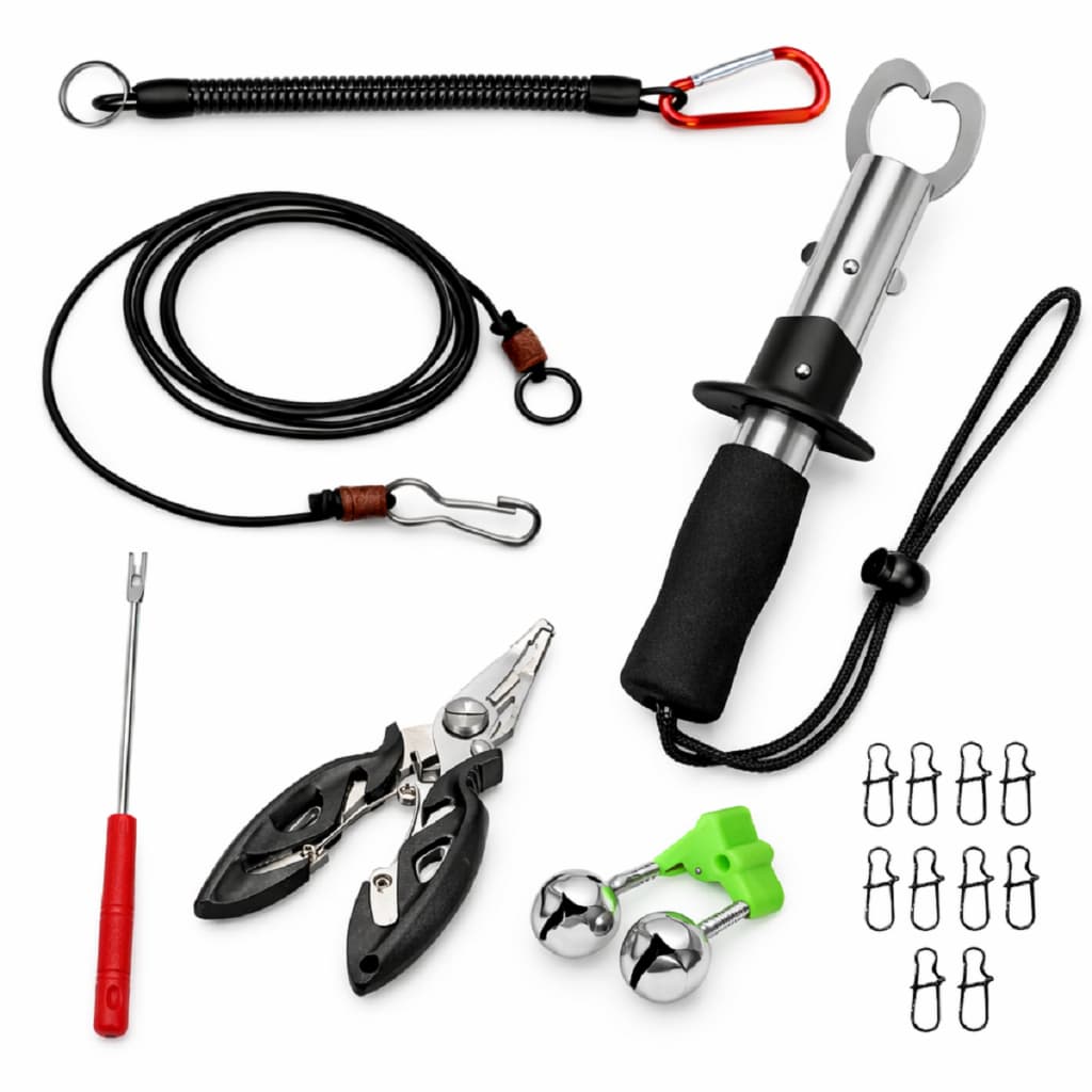 Kit Alicate Boga Tesoura Saca Anzol Salva Vara Sino Snap