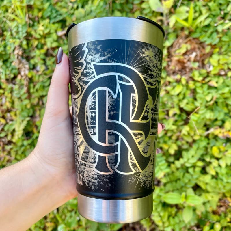 Copo Térmico FL TETRA NEW Personalização em 360 Graus  473 ML