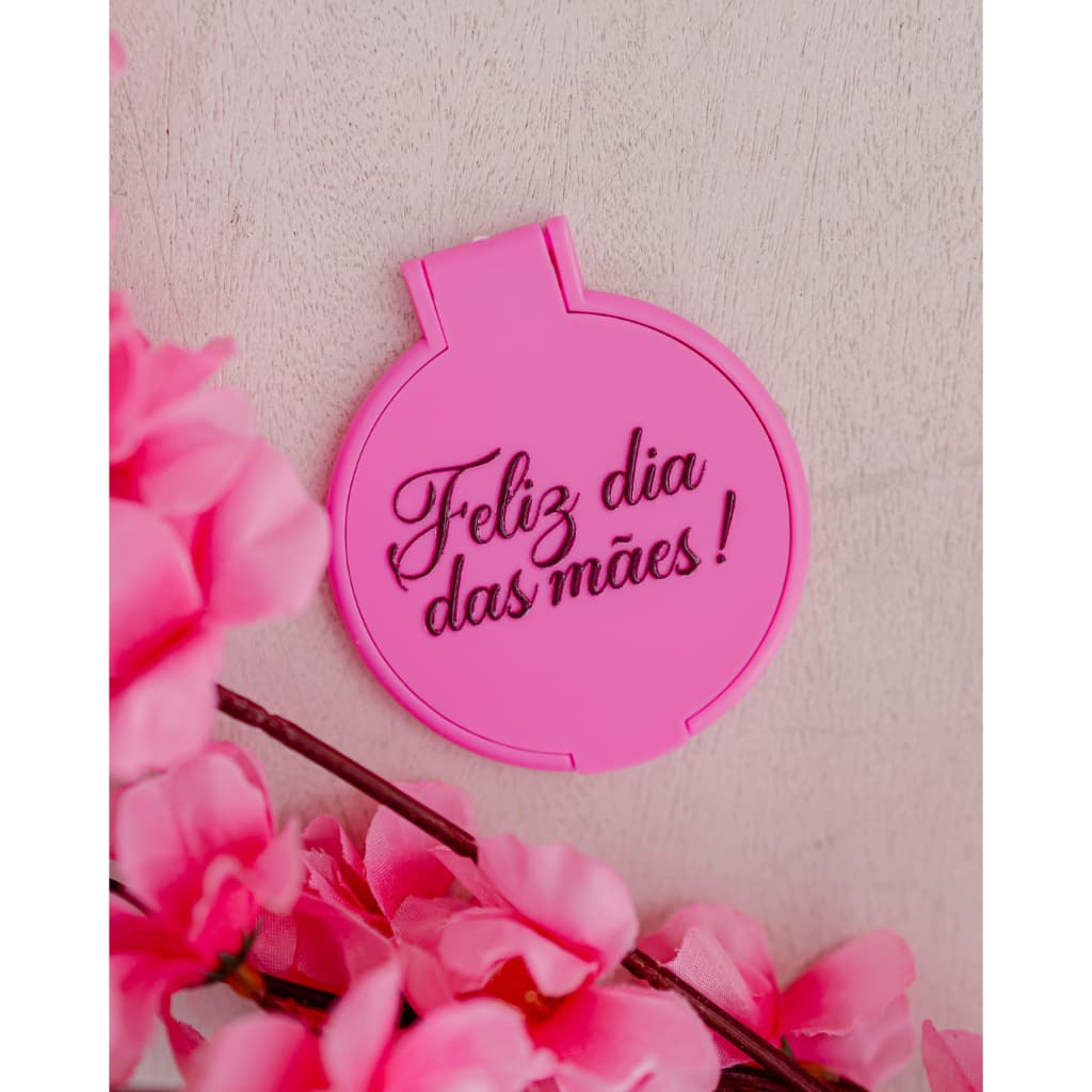 10 Espelhos de Bolsa Espelhos Lembrancinha Dia das Mães Maquiagem Brinde Corporativo