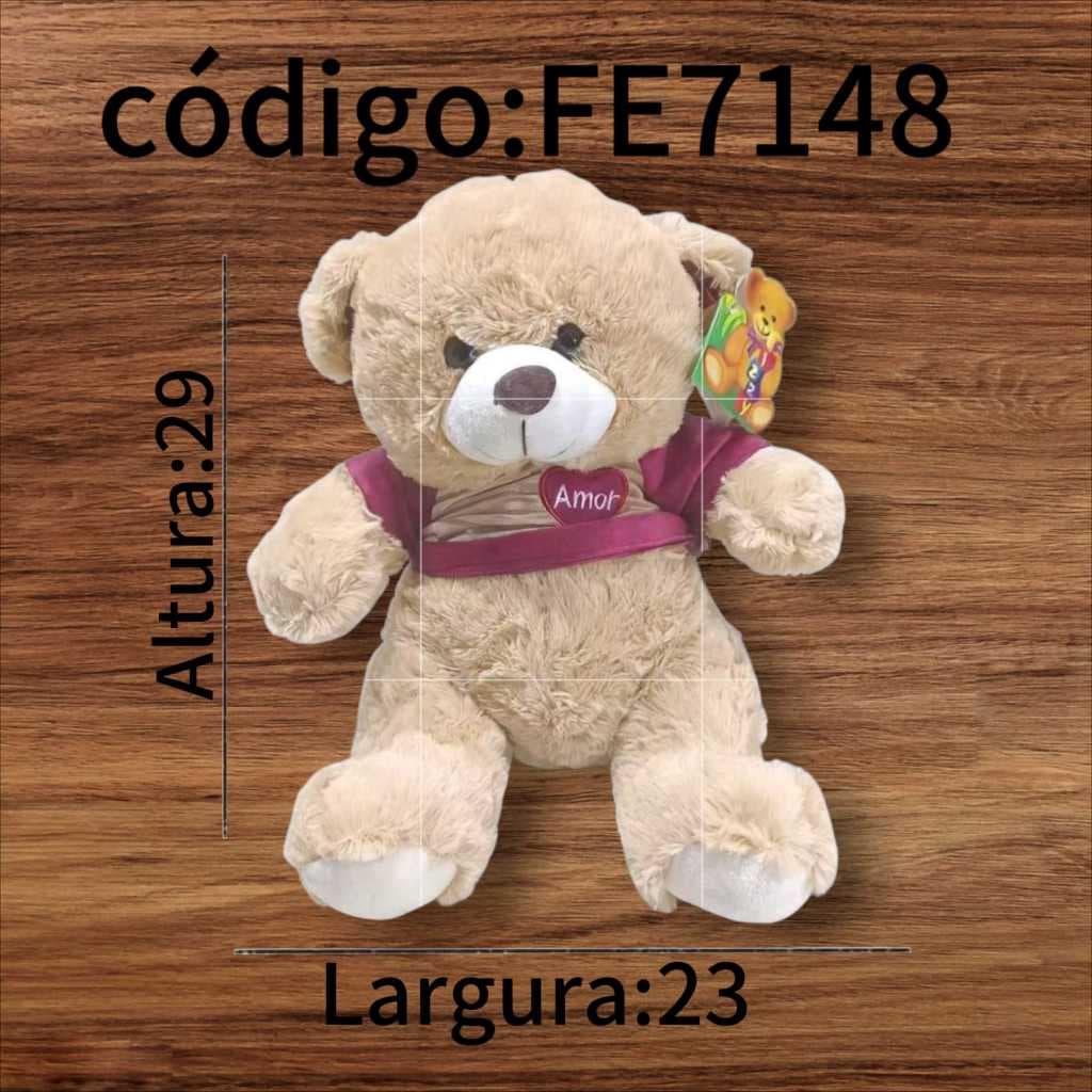 Amor, o Urso das Roupas FE7148,CORES ENVIADAS ALEATORIAMENTE!!