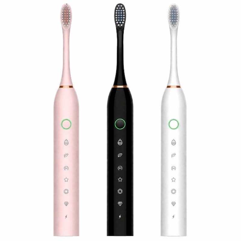 Escova de dentes elétrica recarregável Sonic IPX7 Impermeável