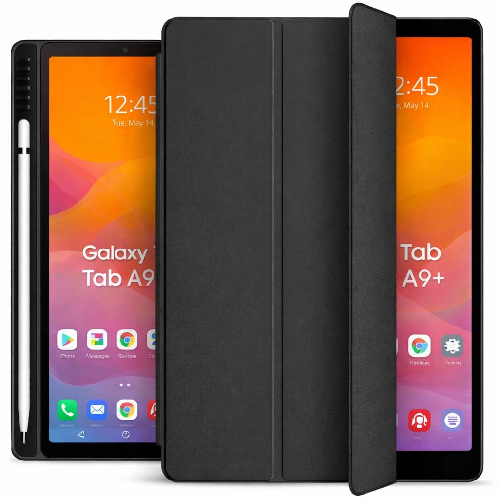 Capa Para Tablet Galaxy Tab A9 Plus Anti Impacto de Silicone Com Suporte