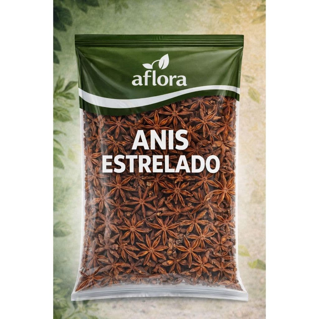 Chá Anis Estrelado, Natural, Aromático e Selecionado para banho e chimarrão a granel 100 gramas