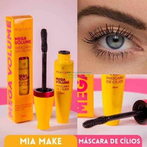 Mia Make Máscara de Cílios Mega Volume Peel Off