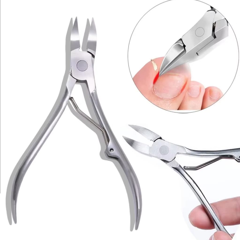 Alicate Unha Profissional simples Inox Corte Macio Alta Precisão Manicure Pedicure