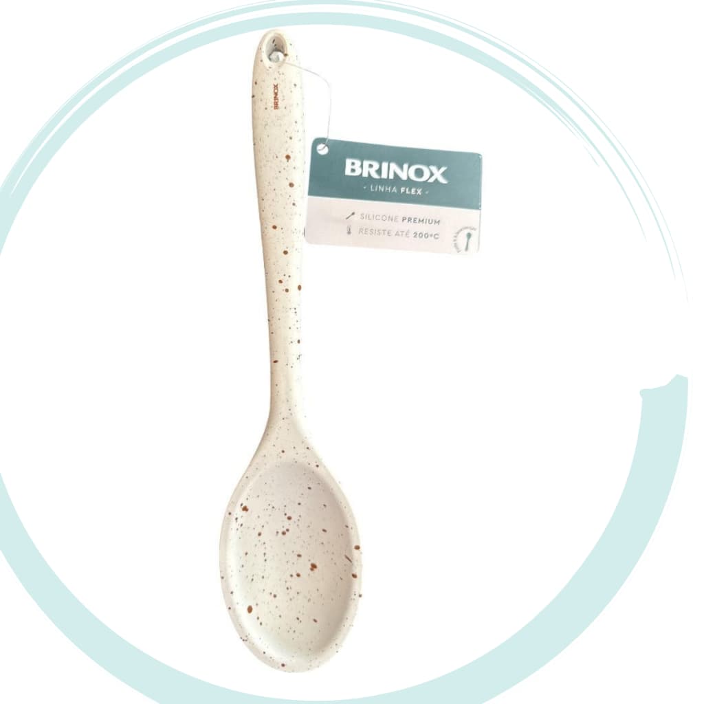 Brinox Colher Silicone 27,5 cm Flex Vanilla