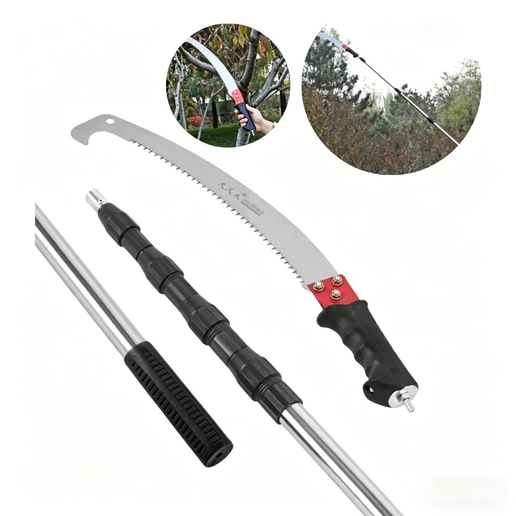 Kit Serrote Poda Com Gancho + Cabo Extensível 3m Tramontina