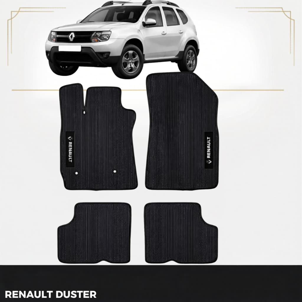 Tapete Especifico Carro Renault Duster 2016/24 Borracha Emborrachado