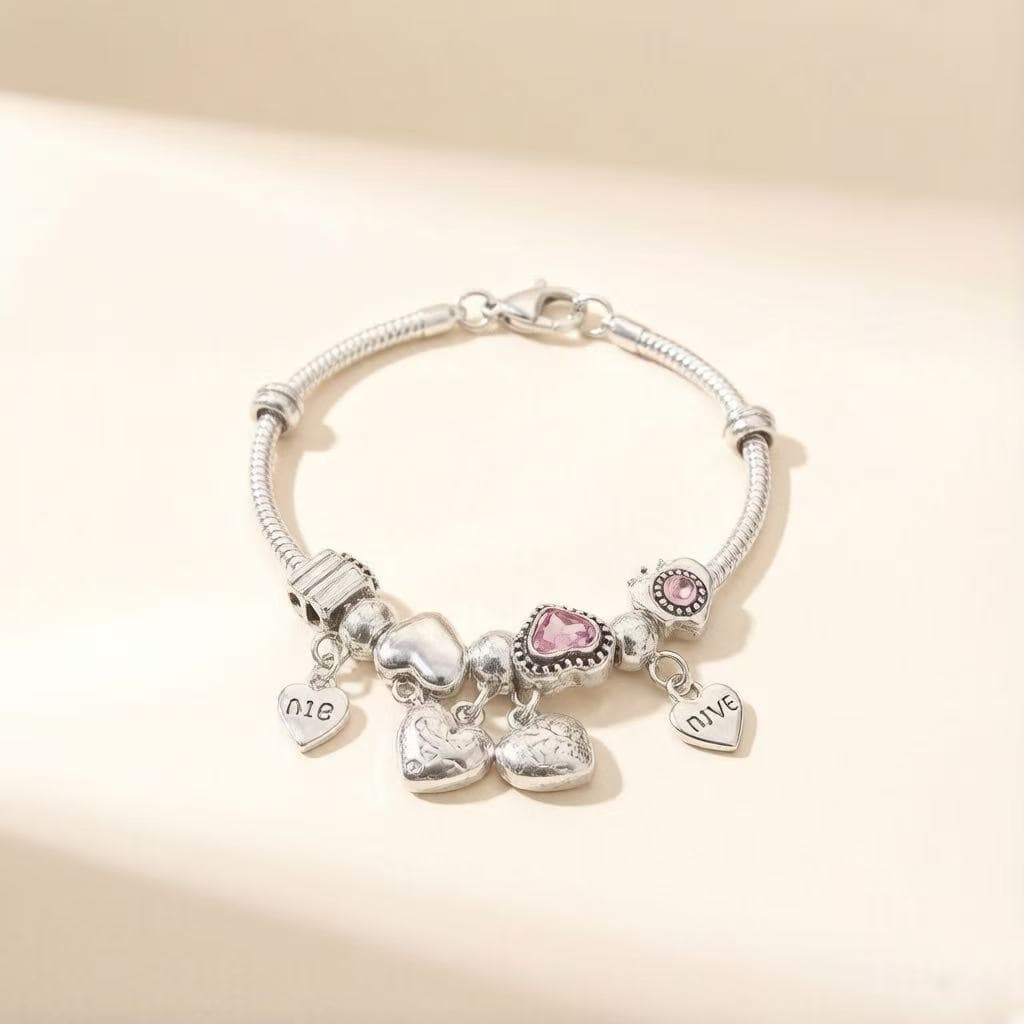 Pulseira de miçangas delicada para mulheres, um acessório único e estiloso.