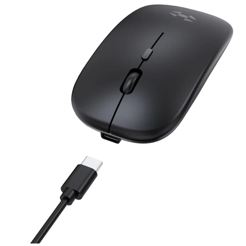 Mouse Sem Fio Slim Fortrek MS14 Preto