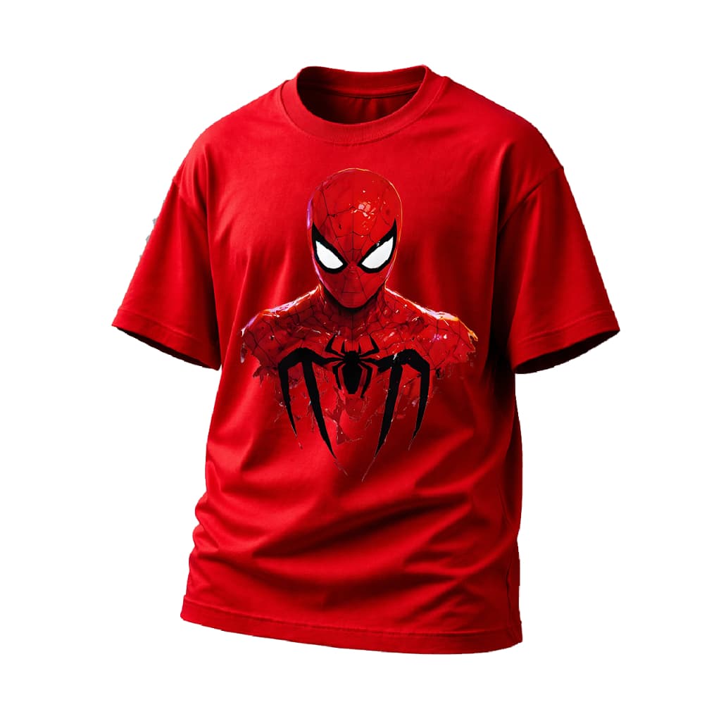 Camiseta Herói Homem Aranha Estampa - Geek Ação Streetwear Unissex Presente Perfeito