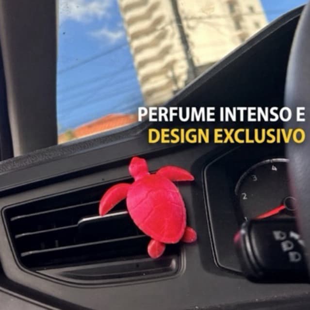 Tartaruga Aromatizadora Automotiva AirTuga – Design Premium + Aroma Intenso