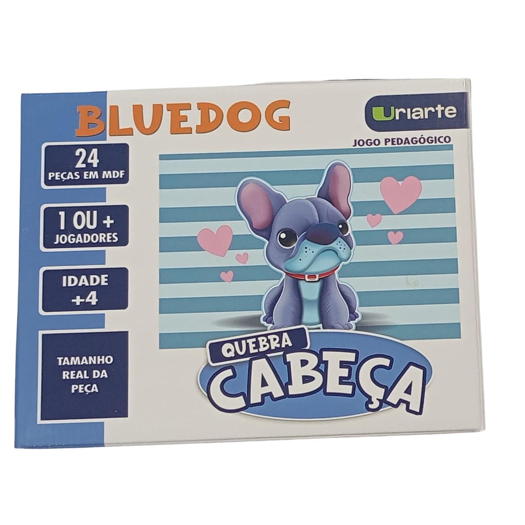Quebra Cabeça 24 PEÇAS BLUEDOG Uriarte Infantil Educativo Crianças