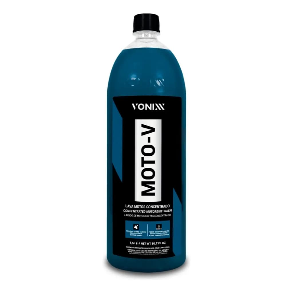 Moto-v Shampoo Para Lavar Motos Concentrado Vonixx 1,5L