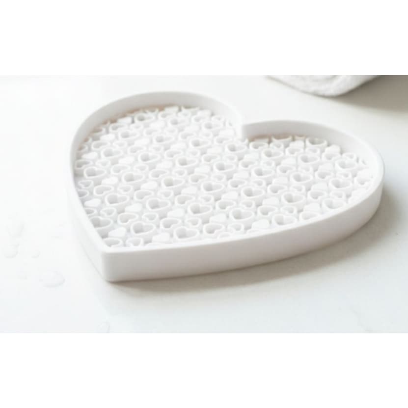 ❤️ LIMPADOR DE PINCÉIS DE MAQUILHAGEM "CORAÇÃO" EM 3D: O CUIDADO QUE a sua PELE E AS suas MAKES MERECEM!