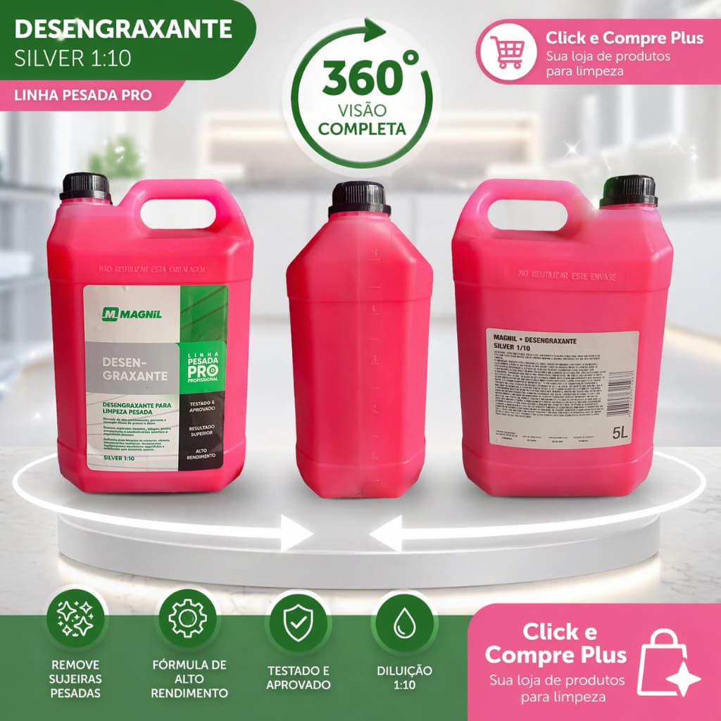 Desengraxante Magnil Profissional – Limpeza Pesada com Máxima Eficiência!