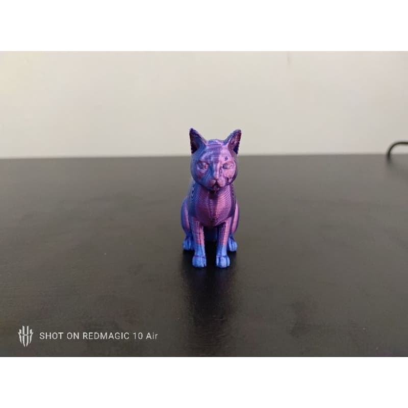 Miniatura Gato Egípcio Estilo Moderno Premium em Impressão 3D