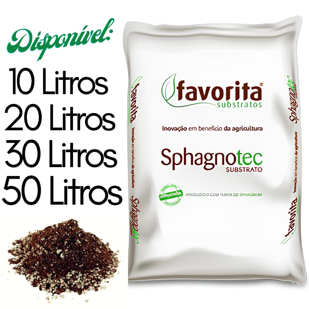 Substrato Inerte Para Cultivo Turfa + Perlita Sphagnum (50%-50%) pH5,8 EC0,3 - Lupa