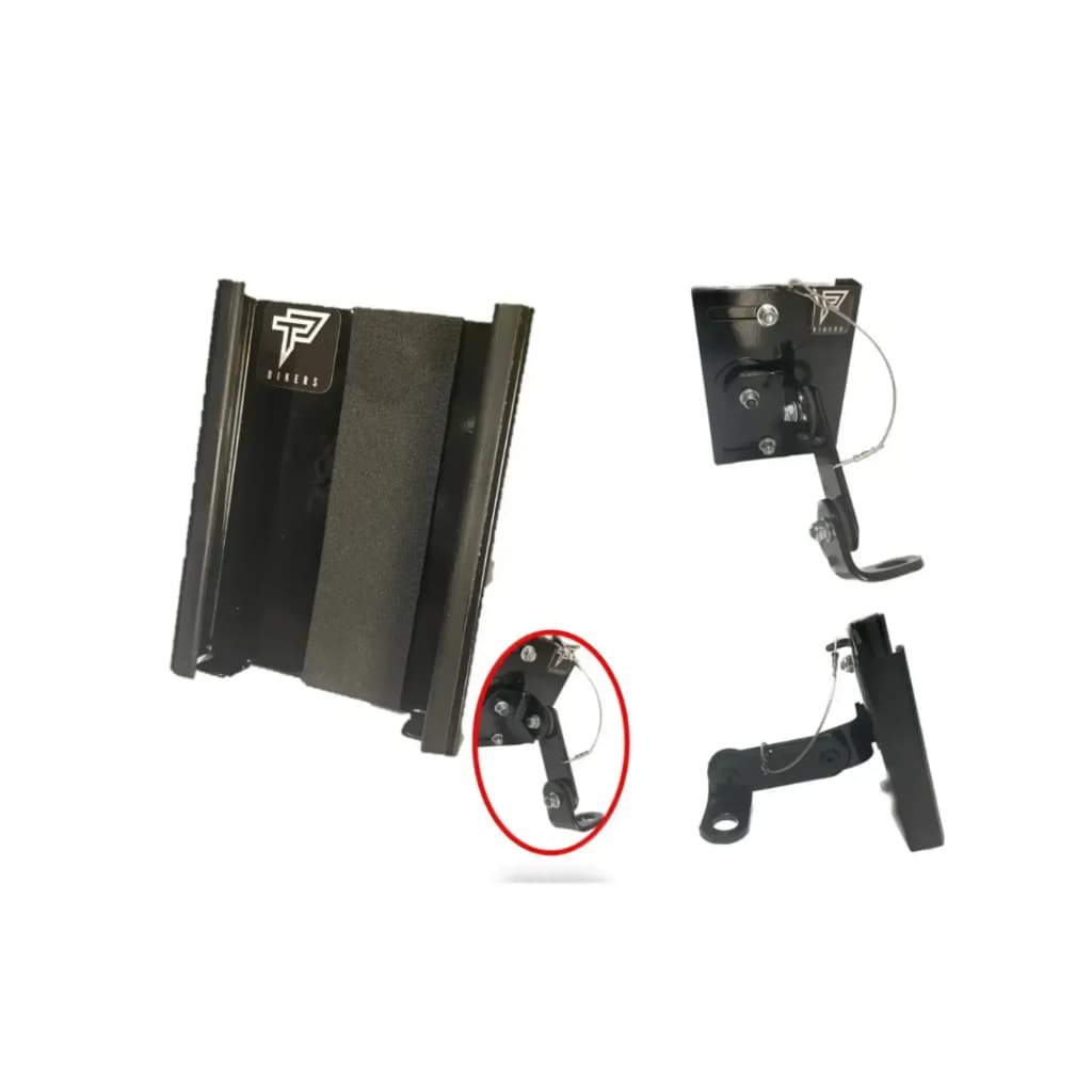 Suporte Celular Para Moto Universal Reforçado Motoboy Preto